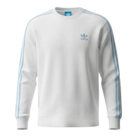 Blanco con azul cielo